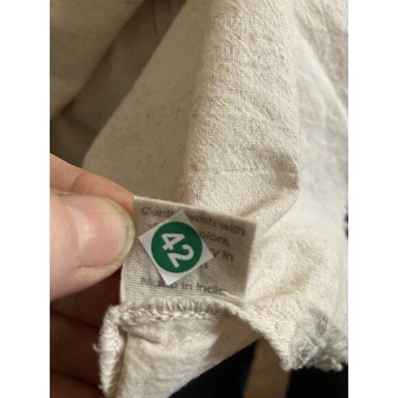 Evolve Artist Smock Magnolia Pearl Maxi Shirt Dress LOVE Heart Quilted  POCKETS! - Picture 9 of 16